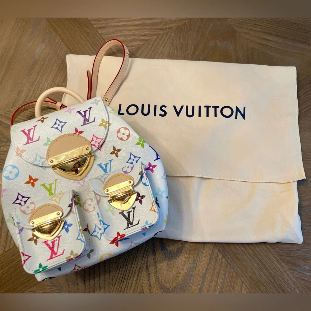 Louis Vuitton x Takashi Murakami 2025 Venice Backpack - Authentic